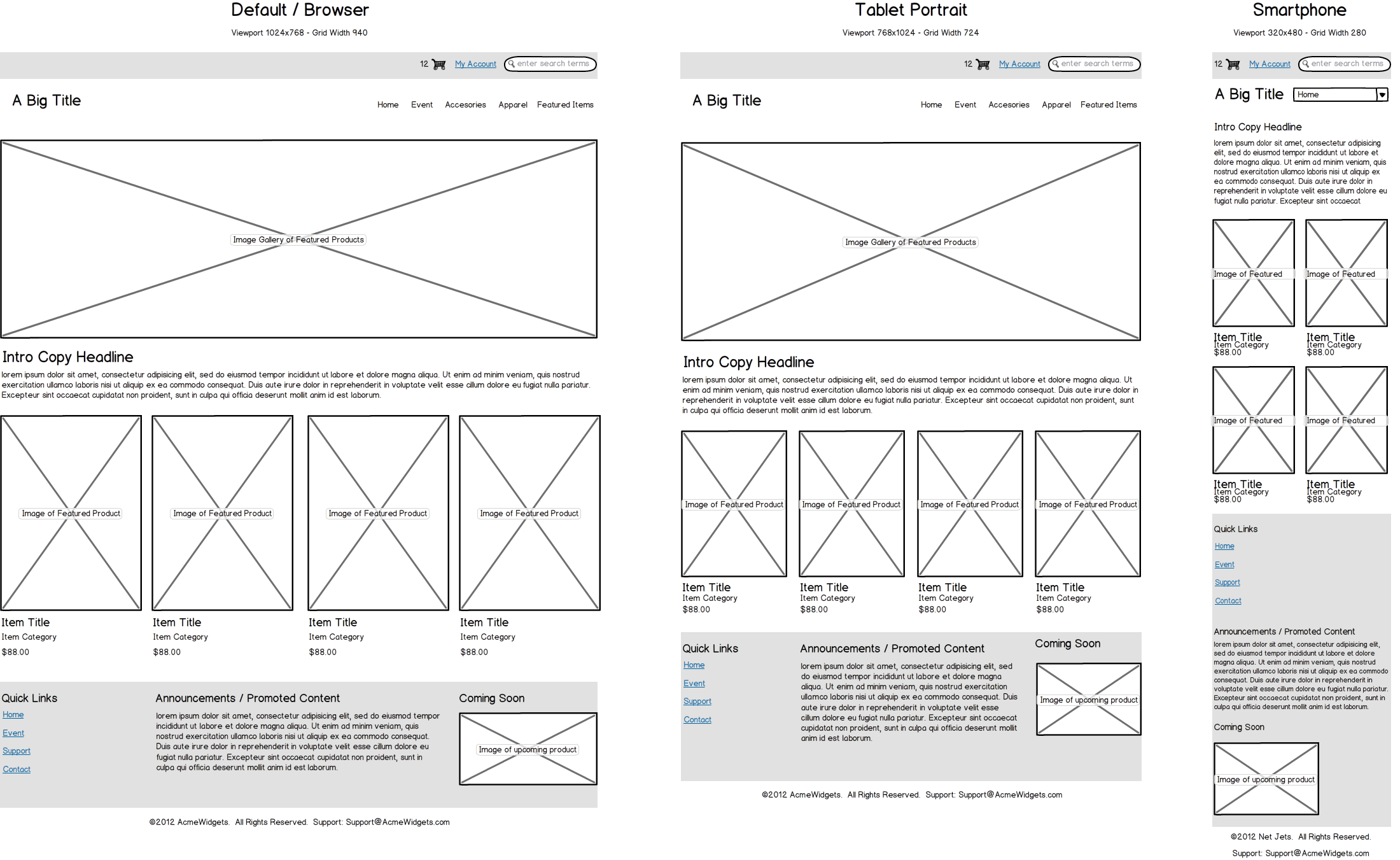 Wireframes